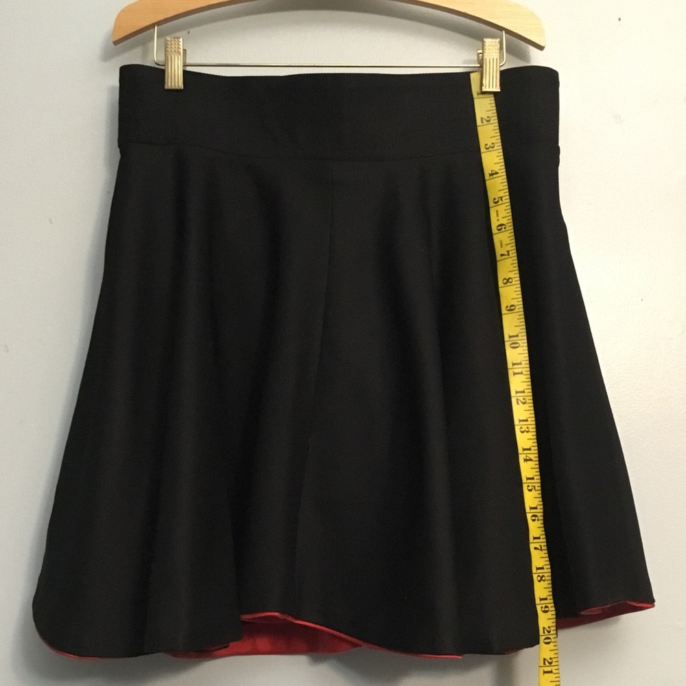 Black Flared Skirt